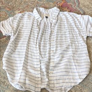 Universal thread linen blouse SZ M